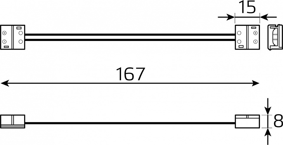Соединитель лент гибкий Gauss Basic BT436