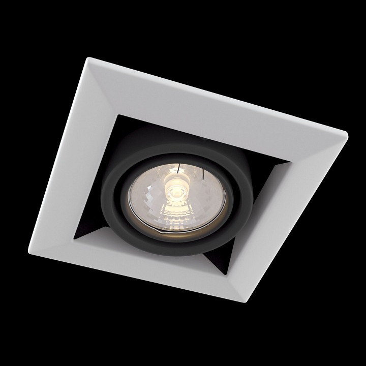 Встраиваемый светильник Maytoni Metal Modern DL008-2-01-W