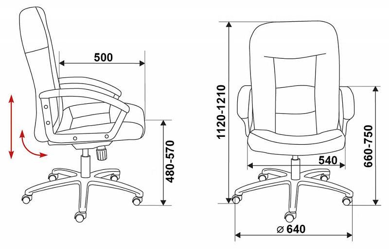 Кресло компьютерное Бюрократ T-9908AXSN-AB