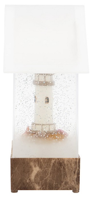 Настольная лампа-ночник Маяк с конфетти и мелодией 501-181