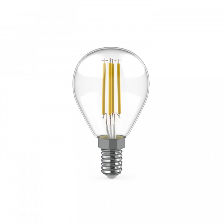 Набор ламп светодиодных Gauss Basic Filament E14 5.5Вт 4100K 1051126T