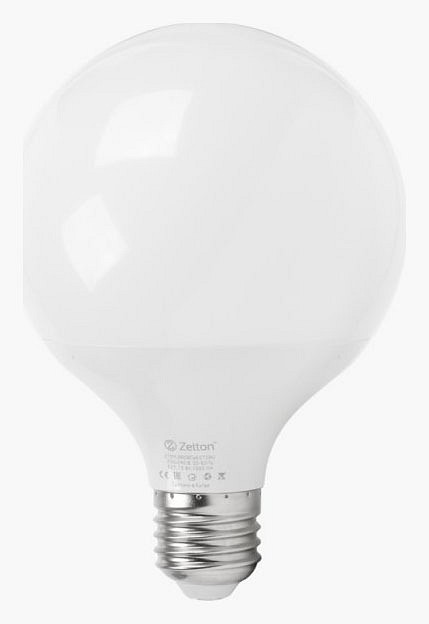 Лампа светодиодная с управлением через Wi-Fi Zetton Smart Wi-Fi Bulb E27 15Вт 2700-6500K ZTSHLBRGBCWE272RU