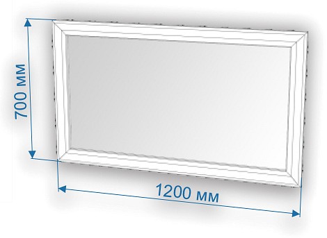 Зеркало настенное Нобиле ЗР-120