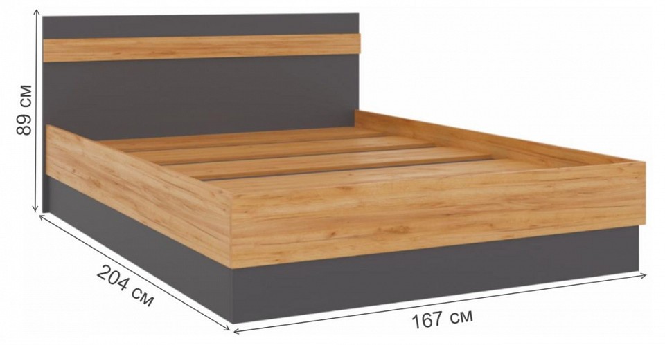 Кровать двуспальная Кассандра
