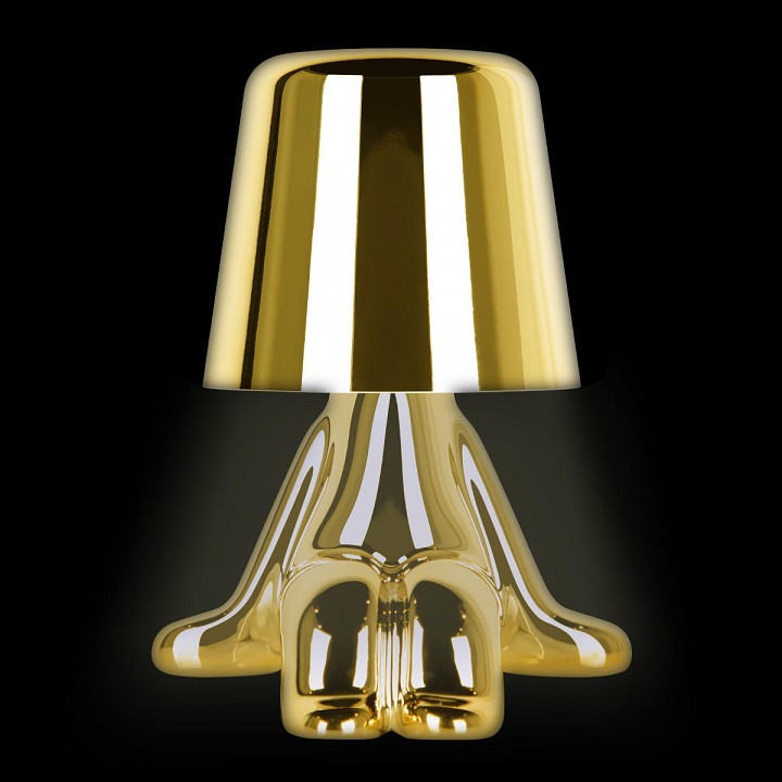 Настольная лампа декоративная Loft it Brothers 10233/D Gold