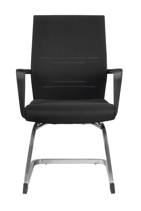 Кресло RCH G818 Чёрная сетка на полозьях (крутящееся)