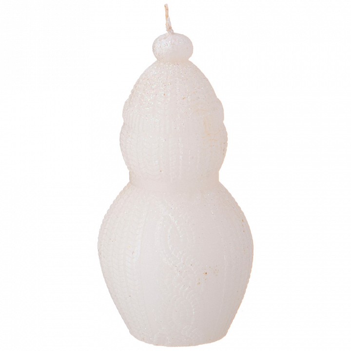 Свеча декоративная (9х5.5 см) Снеговик 315-347