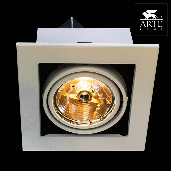 Встраиваемый светильник Arte Lamp Cardani Medio A5930PL-1WH