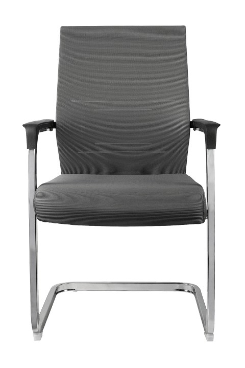 Кресло RCH D818 Серая сетка на полозьях