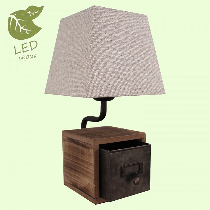Настольная лампа декоративная Lussole Kenai GRLSP-0512