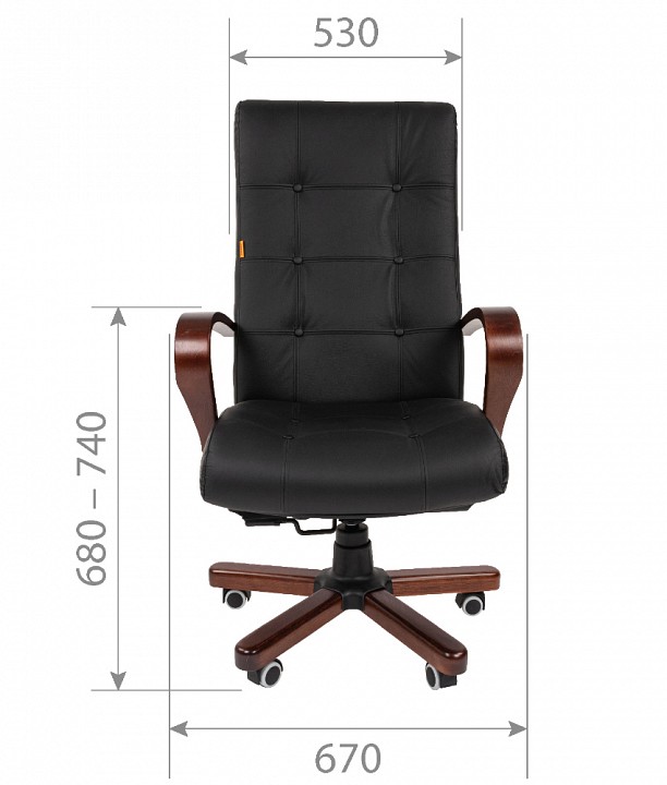 Кресло для руководителя Chairman 424WD