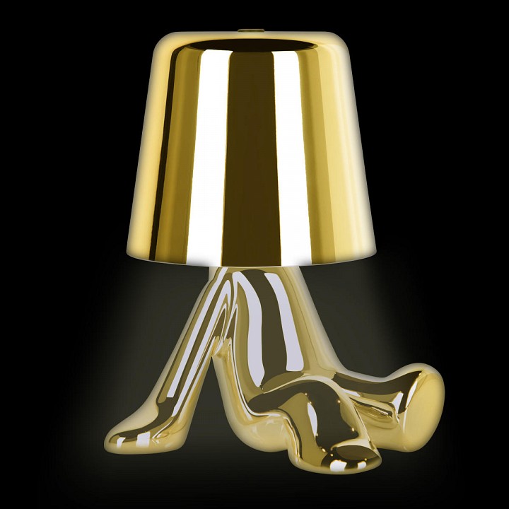 Настольная лампа декоративная Loft it Brothers 10233/B Gold