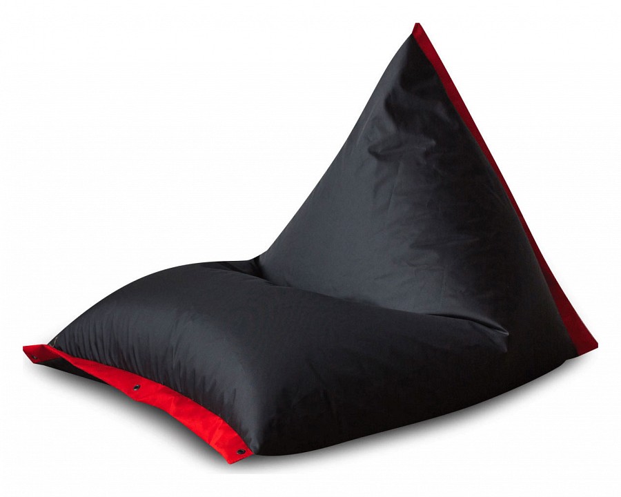 Кресло-мешок Пирамида Черно-Красная