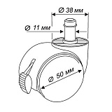 Колеса BlockCastorSet3850/PU 7106263