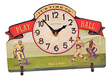 Настольные часы (12x19 см) Baseball POTBPB