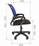 Кресло компьютерное Chairman 696 LT 7228680