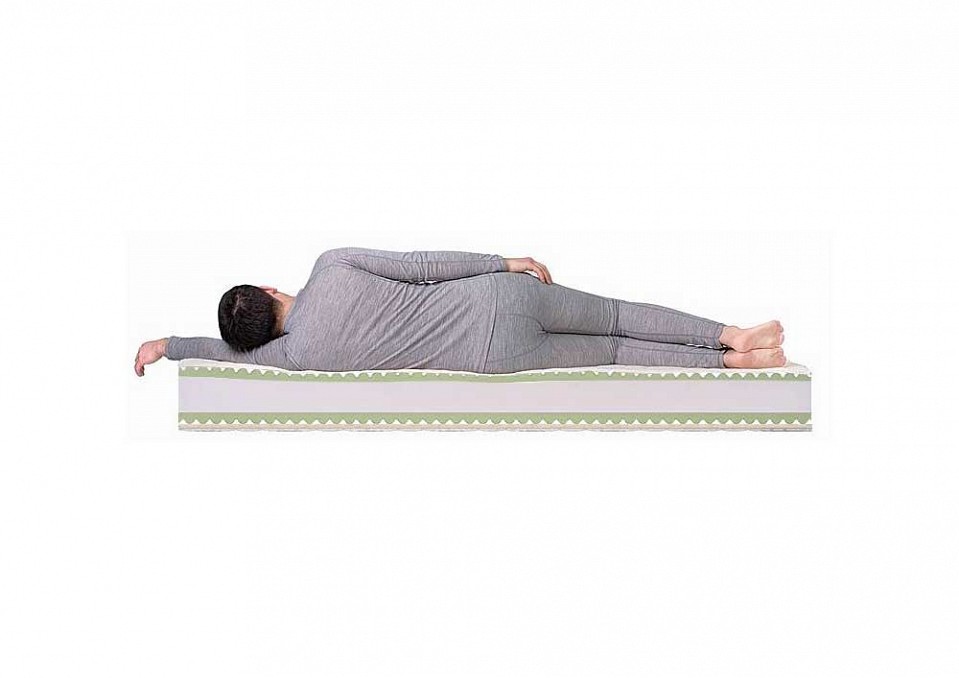 Матрас полутораспальный Roll Massage 1900x1200