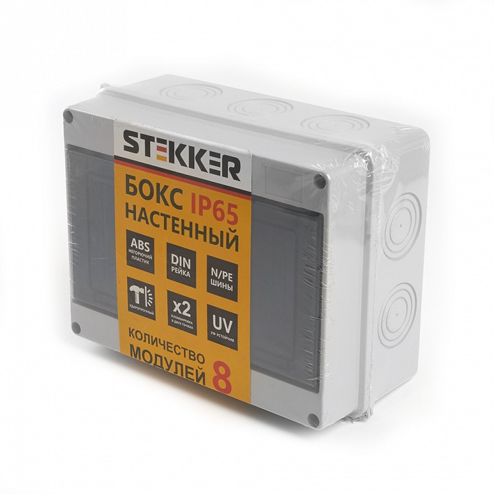 Электрический щиток накладной Stekker EBX50-1/08-65 39190