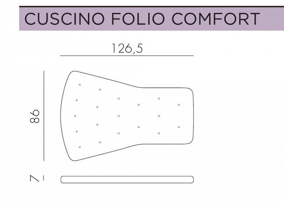 Подушка для сиденья Folio